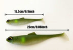 Paddle Tail Soft Swimbait 2-Pack, 15.5 & 23 cm (6 & 9 in) – product photo