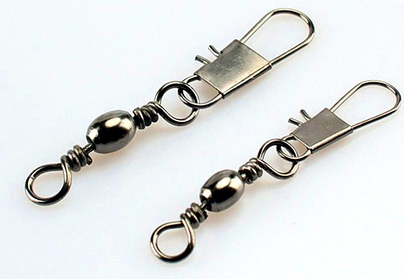 Figure-8 Ring Lure Connector Snap, Type A/B, Sizes #1–#14 – product photo