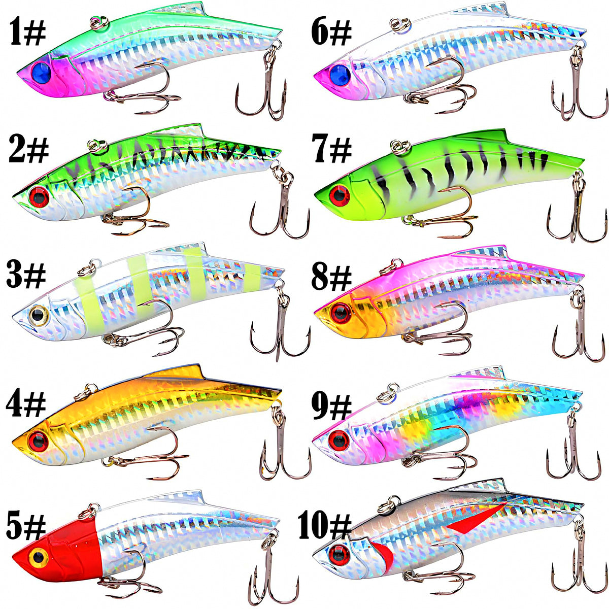 VIB Blade Bait Lure, 9 cm (3.5 in) 27 g (0.95 oz) – product photo
