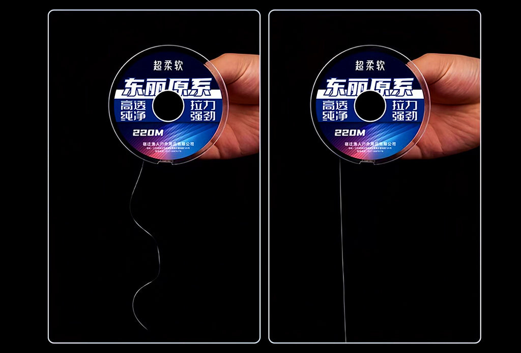 Nylon Monofilament Fishing Line, 220 m (241 yd) Spool – product photo
