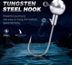 Weighted Swimbait Hooks, Offset Shank, 1–22 g (0.04–0.8 oz) – product photo