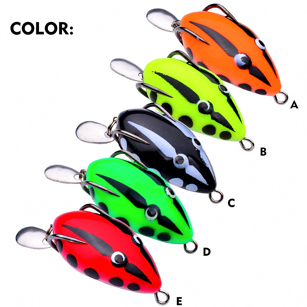 Mini Topwater Frog Lure, 4 cm (1.6 in), 5 g (0.18 oz) – product photo