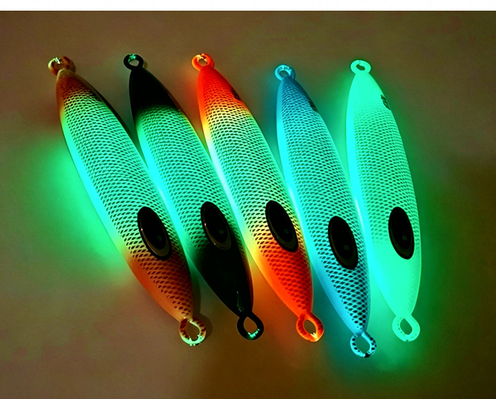 Glow Fat Slow Pitch Jig, 200–600 g (7–21 oz) – product photo