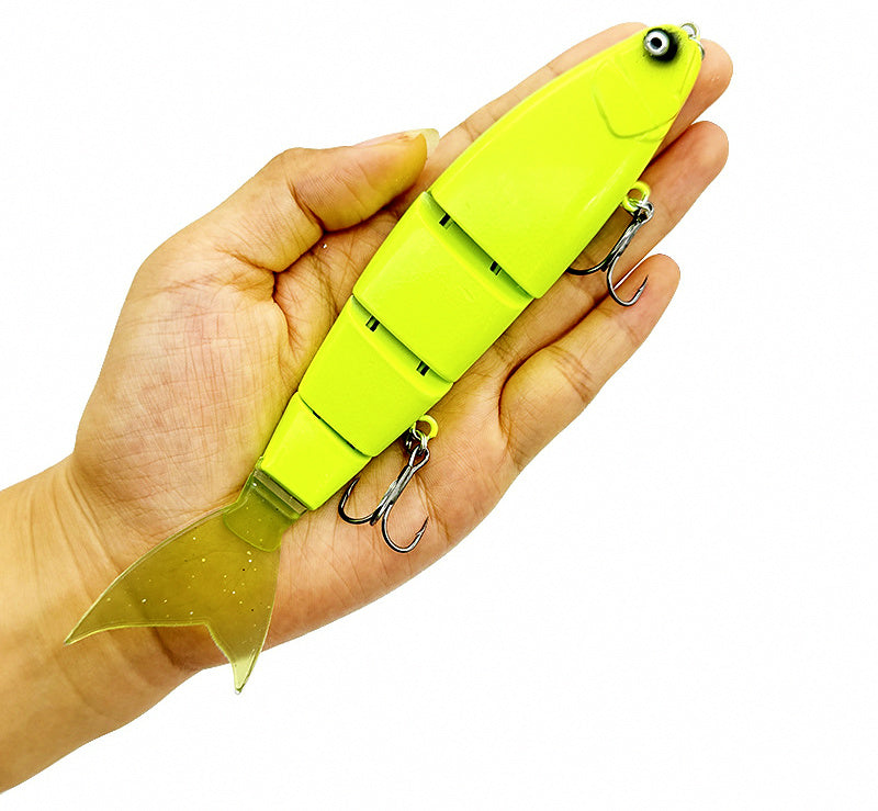 Jointed Swimbait, 4-Section Soft Tail, 53 g (1.9 oz) – product photo