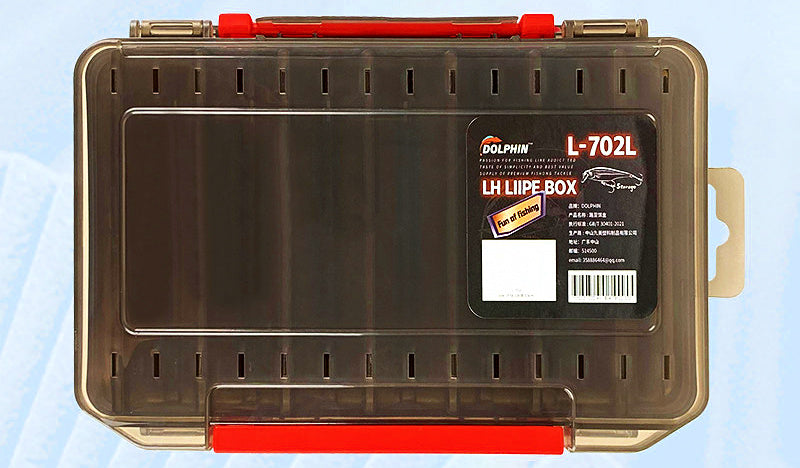 Lure Storage Box, Plastic, 12 or 14 Compartments – product photo
