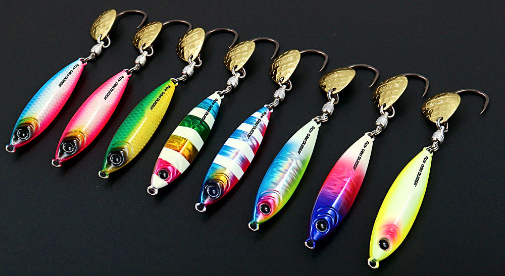 Glow Fast Retrieve Jig, Blade & Single Hook, 30–80 g (1.1–2.8 oz) – product photo