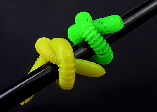 Worm Soft Plastic Bait, 9-Pack, 8.5 cm or 12 cm (3.3 or 4.7 in) – product photo