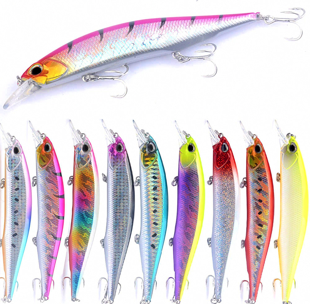 Long Casting Minnow Lure, 13.4 cm (5.3 in), 17.5 g (0.62 oz) – product photo