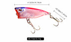 Mini Floating Surface Hard Bait, 4 cm (1.6 in) / 3.2 g (0.11 oz) – product photo
