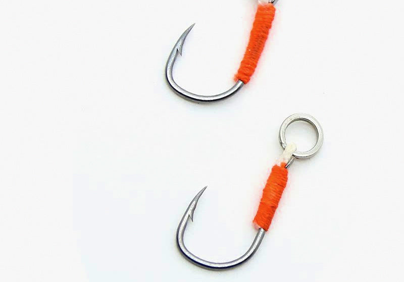 3X Strong Single Hooks for Metal Jigs, VIBs & Minnows, 6-Pack – product photo