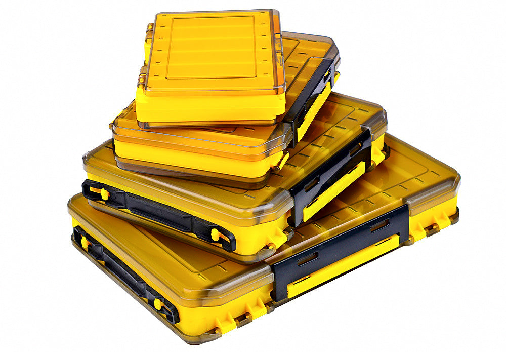 Double-Sided Plastic Lure Storage Box, 4 Colors – product photo