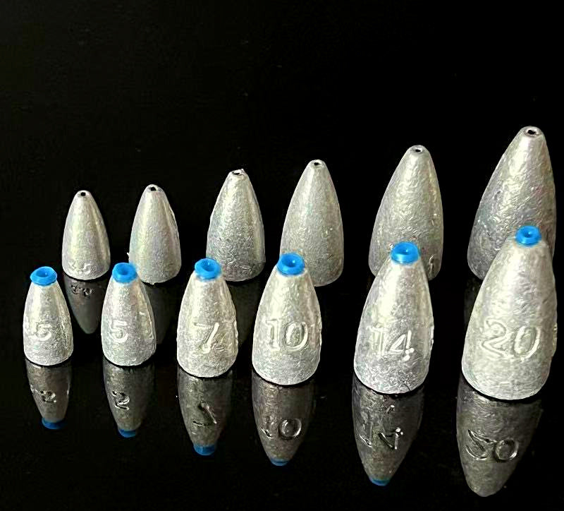 Lead Bullet Weight Texas Rig Sinker, 2–30 g (0.07–1.06 oz) – product photo