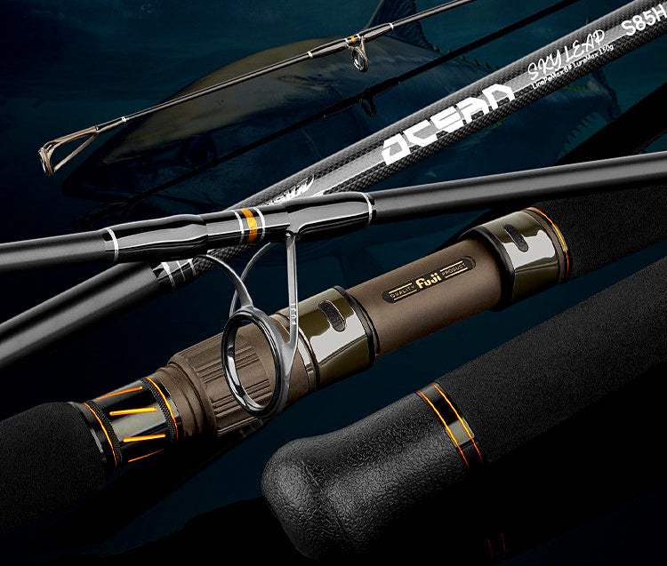 Heavy Power Boat Casting Rod, 2-Piece, 8.1 ft or 8.4 ft – product photo