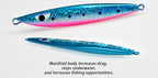 Glow Slow Pitch Jig, 130 g & 160 g (4.6 & 5.6 oz) – product photo