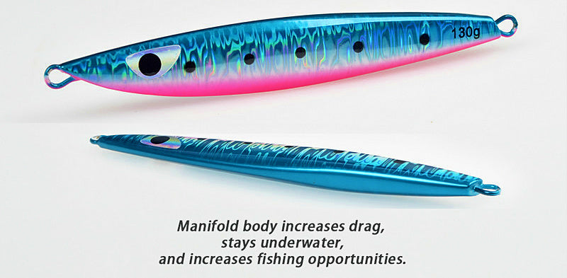 Glow Slow Pitch Jig, 130 g & 160 g (4.6 & 5.6 oz) – product photo
