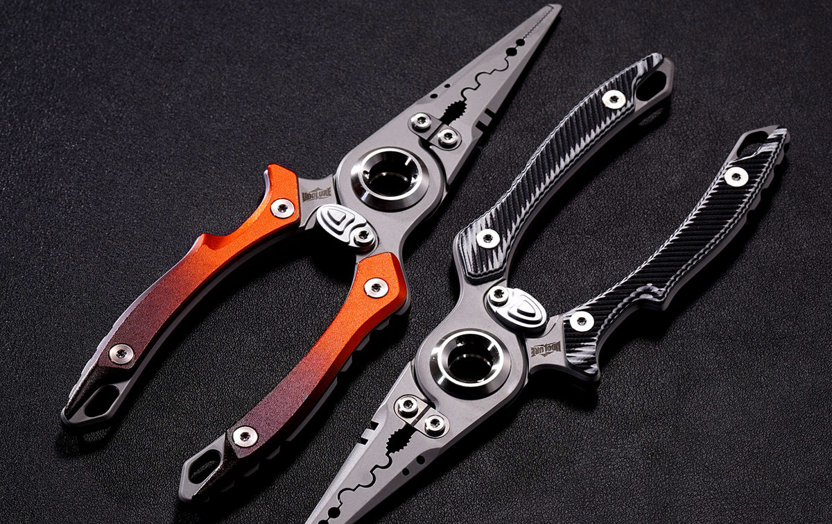 Stainless Steel Fishing Pliers, Line Cutter & Hook Remover – product photo