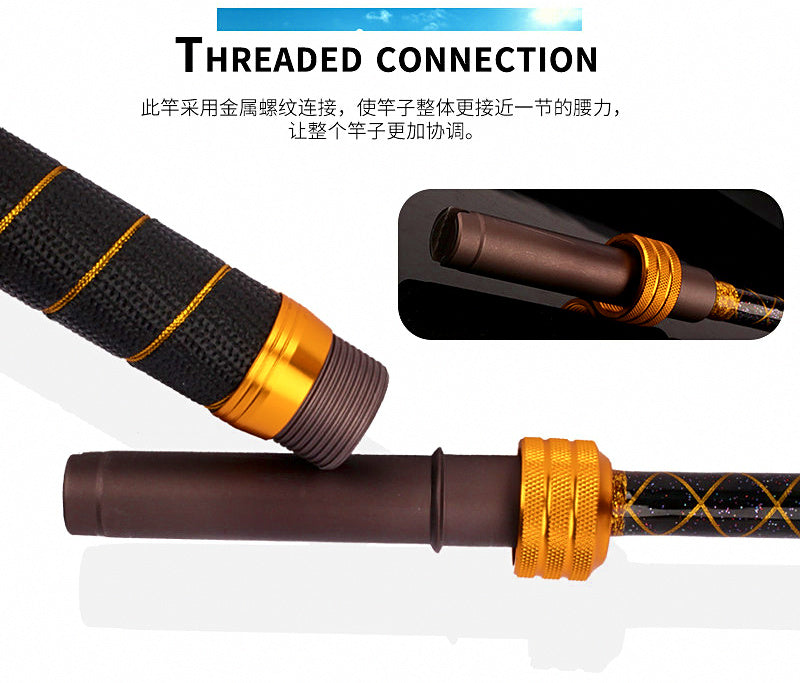Solid Fiberglass Boat Rod for Electric Reels, 1.8–2.4 m (5.9–7.9 ft) – product photo
