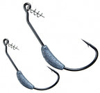 Weighted Wide Gap Crank Jig Head Hooks, 2–9 g (1/16–1/3 oz) – product photo