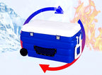 Insulated Cooler Box, 2L to 90L, Blue PE – product photo