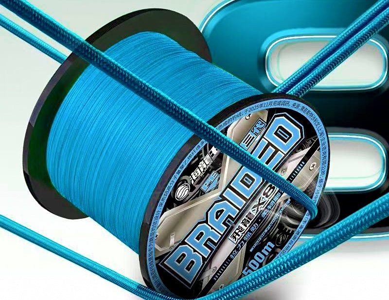 8-Strand Braided Fishing Line, PE 0.6–6.0, 300/500 m – product photo
