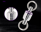 Stainless Steel Double Bearing Swivel, Size 5 & 6, 5 or 10 Pack – product photo