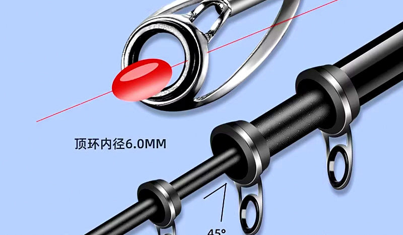 Carbon Telescopic Iso Rod, 3.0–6.3 m (9.8–20.7 ft) – product photo