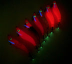 Glow Wood Shrimp Squid Jig, 9 cm / 8 g (0.28 oz) – product photo