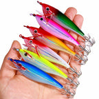 Glow Wood Shrimp Squid Jig, 10 cm 10 g (0.35 oz) – product photo