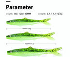 Fork Tail Soft Swimbait, 3-Pack, 8–14 cm (3.1–5.5 in) – product photo