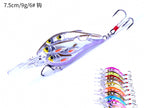 Floating Minnow Lure with Feather Hook, 9 g (0.32 oz) – product photo
