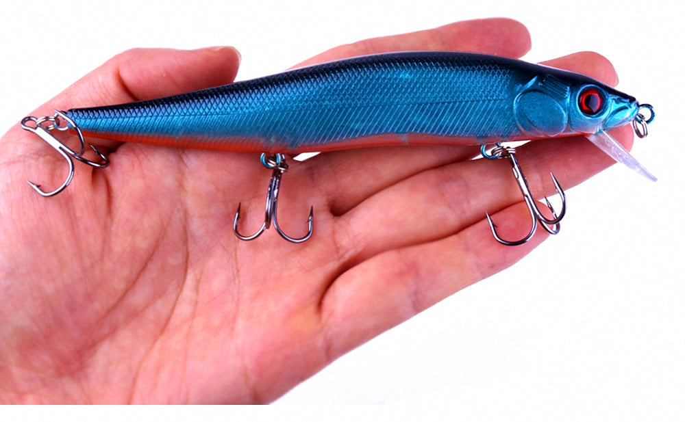 Slow Sinking Minnow Hard Bait, 14 cm (5.5 in), 23 g (0.8 oz) – product photo