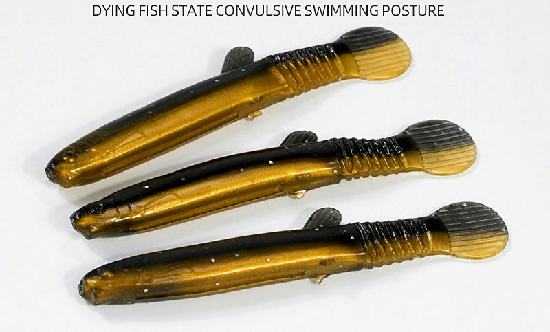 T-Tail Soft Plastic Loach Swimbait, 7 cm (2.8 in) – product photo