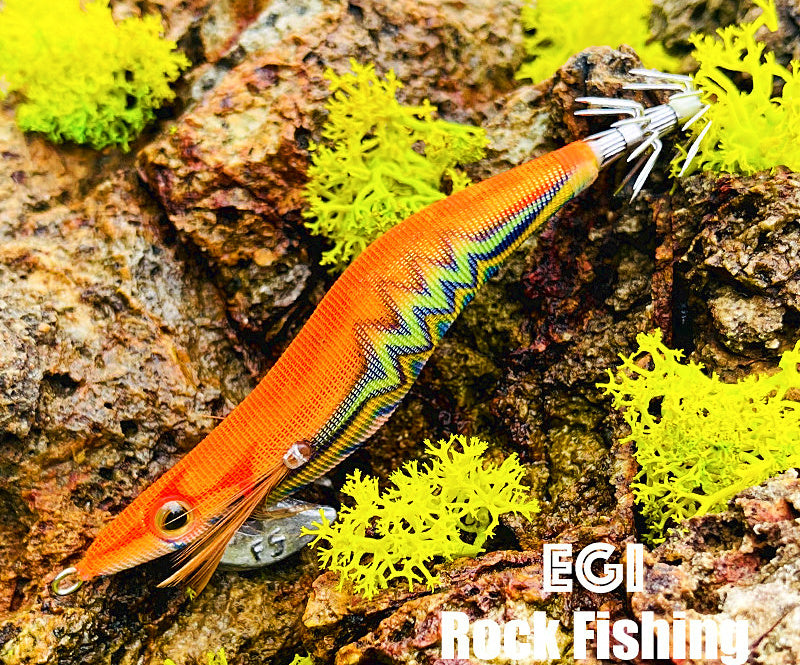 Wood Shrimp Squid Jig (Egi), Size 3.0, 17 g (0.6 oz) – product photo