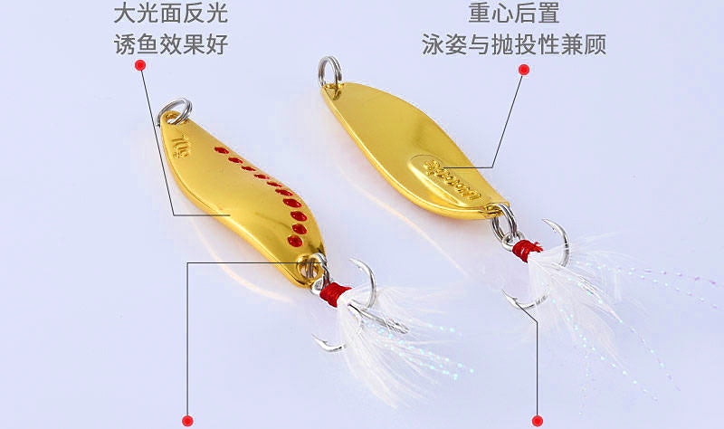 Casting Spoon Lure Set, 3–20 g (0.1–0.7 oz) – product photo