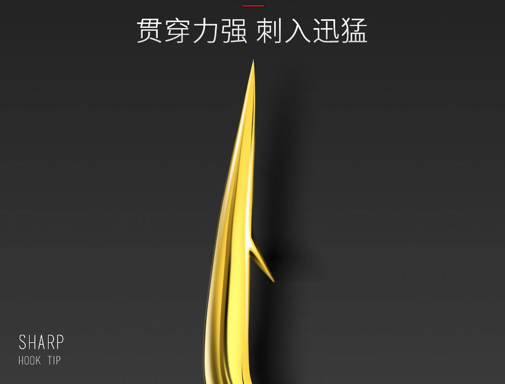 Pre-Tied Double Hook Rigs, Gold Sleeve, Barbed/Barbless – product photo