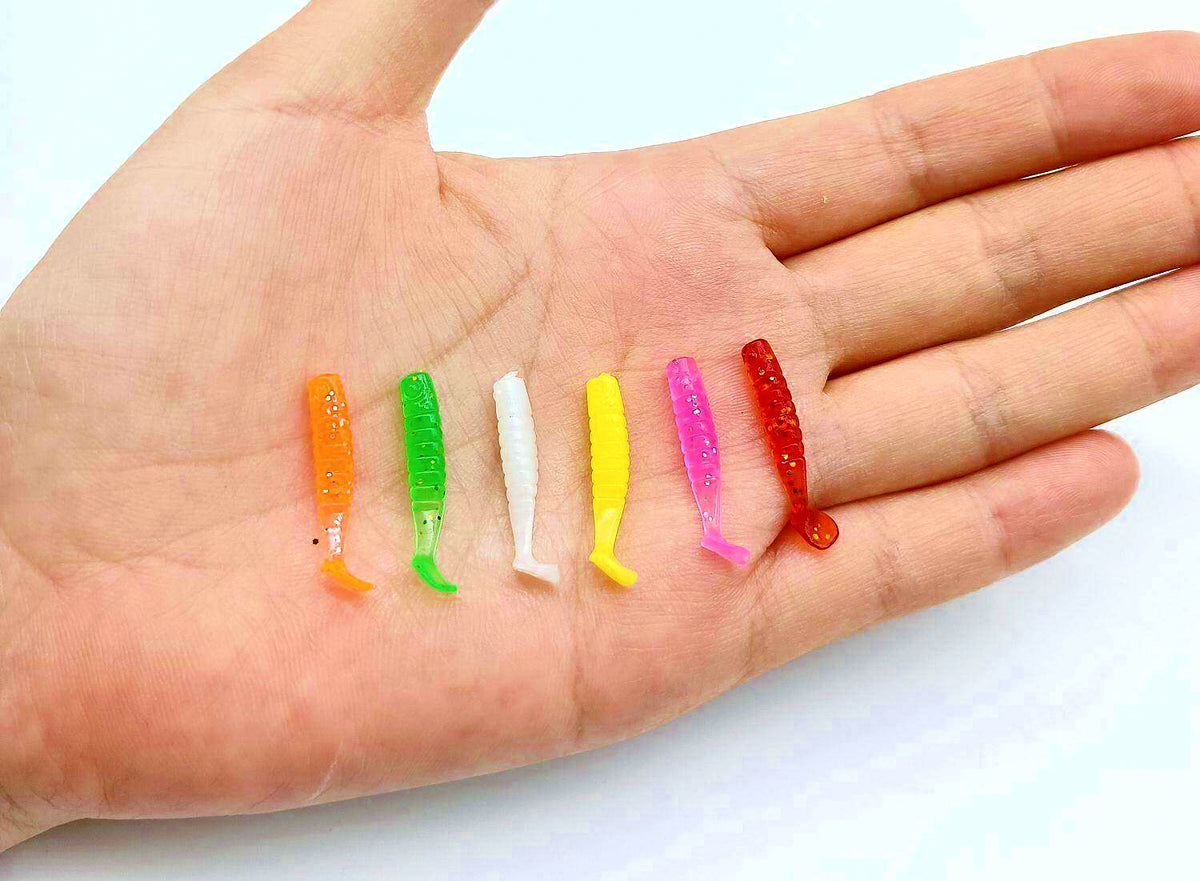 T-Tail Micro Soft Swimbait, 2.5 / 3.5 cm (1 / 1.4 in) – product photo