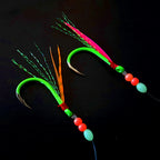 Drift Shrimp Double Hook Rig, Glow Pink Skin