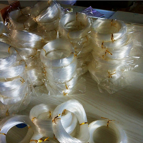 Clear Nylon Monofilament Fishing Line, 0.3–3.5 mm – product photo