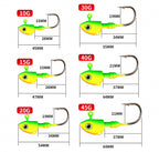 Lead Jig Head Hooks for Soft Baits, 10–45 g (0.35–1.6 oz) – product photo