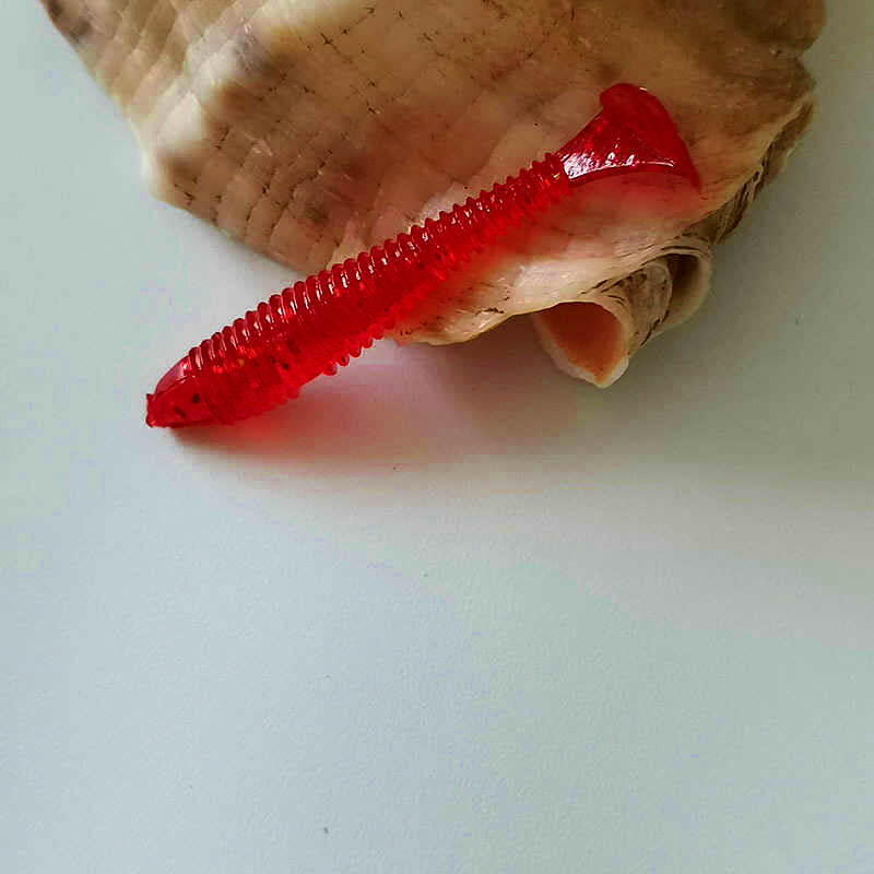 Curly Tail Grub Soft Baits, 3.5–7.5 cm (1.4–3 in), Pack