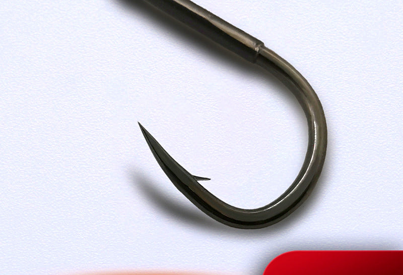 Iseni-Style Barbed Fishing Hooks, Bulk, Sizes 7–16 – product photo