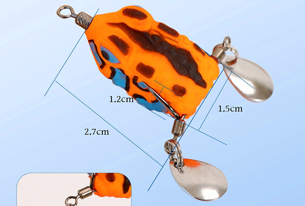 Mini Thumb Frog Topwater Lure, 3.5 g (0.12 oz) – product photo