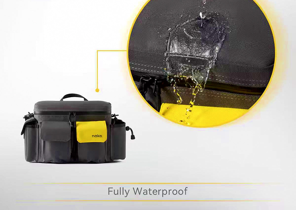 Fishing Waist Bag, Adjustable Tackle Storage Pack – product photo