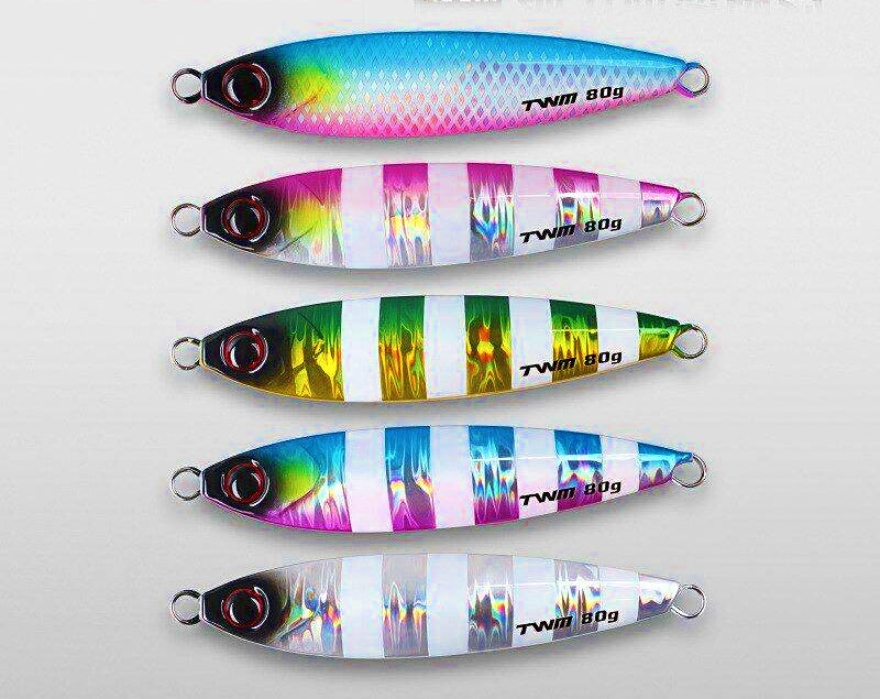 Fast-Retrieve Metal Jig, 40–80 g (1.4–2.8 oz), Glow Colors – product photo