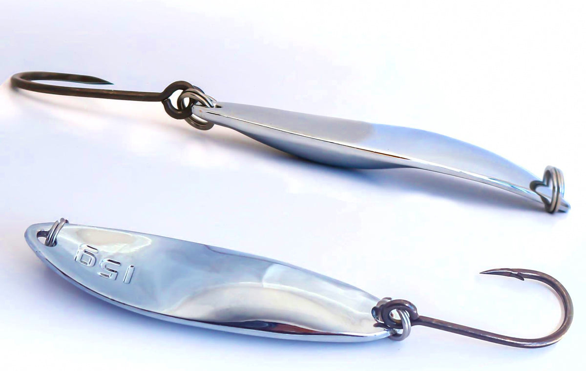 Double Bend Metal Spoon Lure, 5–80 g (0.18–2.8 oz) – product photo