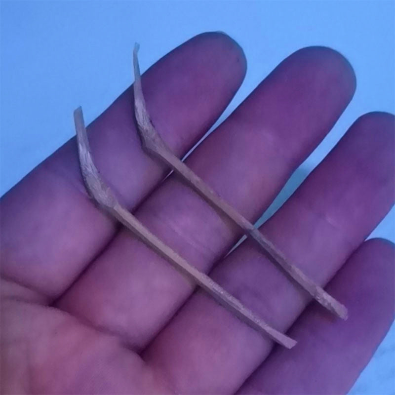 Straight Barbed Fish Hooks, Bamboo Gorge Style, 20 pc – product photo