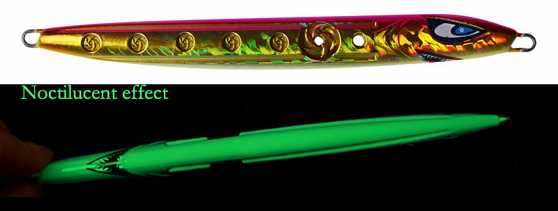 Fast-Sinking Glow Metal Jig, 300 g (10.6 oz) – product photo