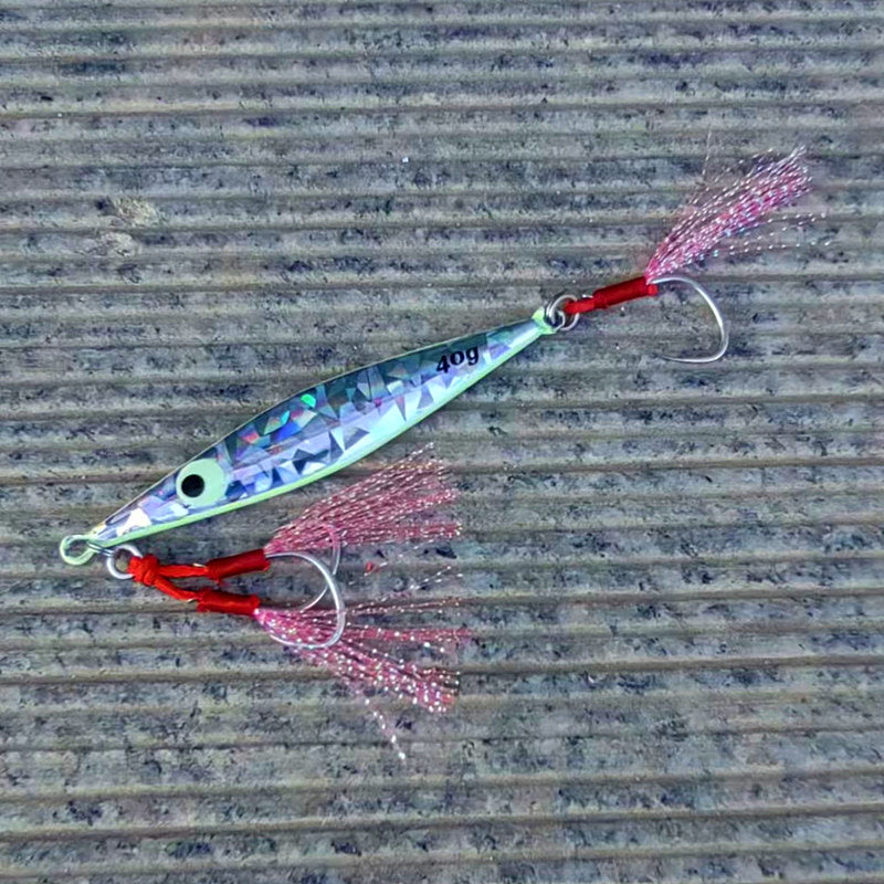 Metal Jig with Double Hooks, 20–100 g (0.7–3.5 oz) – product photo