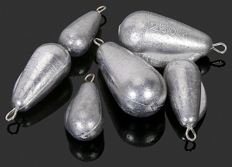 Winged Teardrop Sinker, 2.8–21.2 oz (80–600 g) – product photo