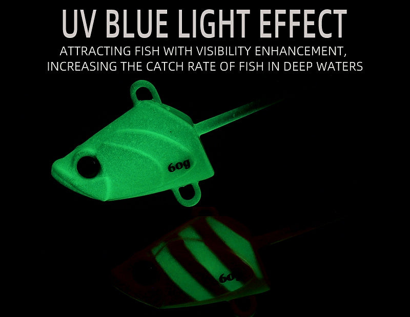 Glow Cutlassfish Jig with Hooks, 40–80 g (1.4–2.8 oz) – product photo